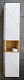 Бриклаер Шкаф подвесной Кристалл 35x70 белый – картинка-8